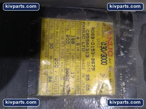 Fanuc A06B-0153-B675 Alpha AC Servo Motor – actual item, photo 2 of 5