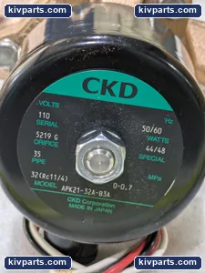 CKD APK21-32A-B3A-AC110V Pilot Solenoid Valve – actual item, photo 4 of 6