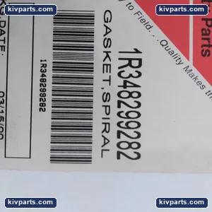 Fisher 1R348299282 Gasket CL600 Valve Flange Seal – actual item, photo 2 of 3