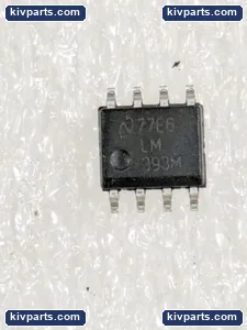 National Semiconductor LM393M Integrated Circuit – actual item, photo 2 of 3