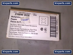 Cooper 2168W-BOX Receptacle – actual item, photo 3 of 4