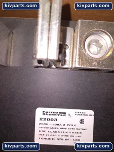 Mersen 22003 Ferrazm Fuse Holder – actual item, photo 3 of 5