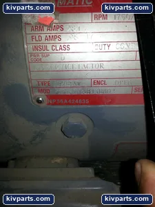 General Electric 5CD152NA843B802 Kinamatic DC Motor – actual item, photo 5 of 8