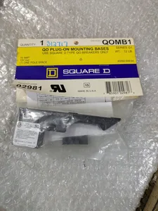 Square D 02981 QO Plug-ON Mounting Bases – actual item, photo 1 of 6