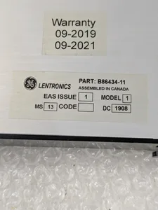 General Electric B86434-11 Unit Multiplexer Plug-In Module
