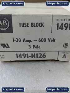 Allen-Bradley X-401978 Fuse Block – actual item, photo 2 of 8