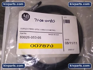 Allen-Bradley 80026-053-05 Duplex Fibre Optic Cable – actual item, photo 2 of 4