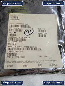 Vishay TFBS4711-TR3 Electronic Component – actual item, photo 4 of 5
