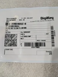 Vishay CRCW0805 SMD Chip Resistor