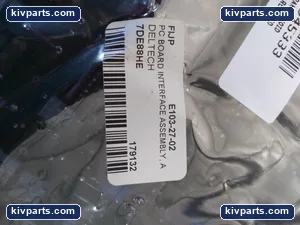 Deltech E103-27-02 PC Board – actual item, photo 2 of 3