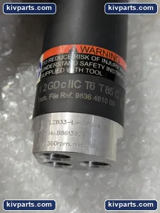 Atlas Copco LZB33-L-AR004-11 Pneumatic Air Motor – actual item, photo 2 of 6