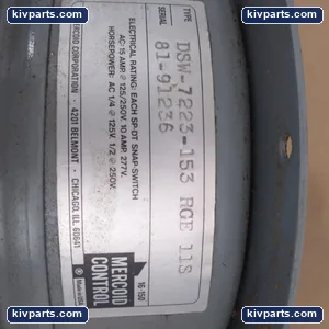 Mercoid DSW-7223-153-RGE-11S Control – actual item, photo 3 of 5