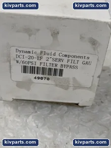 DCI-20-LF 2"SERV Filt GAUW/6 Filter – actual item, photo 2 of 6