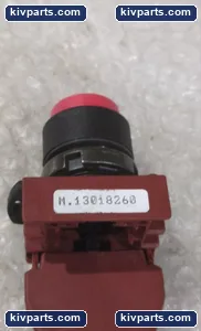 General Electric AC15-DC13 Red Extended Pushbutton – actual item, photo 4 of 4