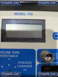 BIO-TEK DIGITAL SAFETY ANALYZER MODEL 170 OEM SPEC – actual item, photo 6 of 7