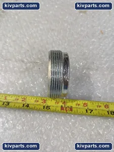 255 Zinc Plated Threaded Bushing Reducer Conduit Fitting Hex Hardware Piece – actual item, photo 3 of 5