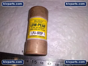 Bussmann LPJ-60SP Low-Peak Dual-Element – actual item, photo 2 of 3