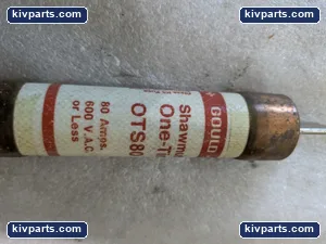 Gould OTS80 Ferraz Shawmut Fuse – actual item, photo 4 of 6