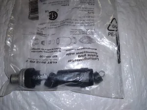 Hirschmann 5012 PG7 ELST 933163-100 M12 Cable Plug