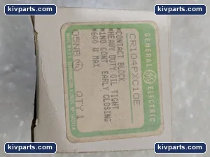 General Electric CR104PXC10E Contact Block – actual item, photo 2 of 7