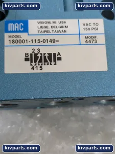 MAC 180001-115-0149 Valves – actual item, photo 3 of 6