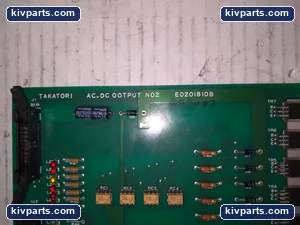 Takatori E0201810B No.2 Board PCB Circuit Card – actual item, photo 2 of 4