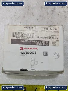 Norgren 12-VB0-0638 Banjo Elbow Flow Control Valve – actual item, photo 2 of 4