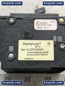 Cutler-Hammer QPHW2060 Miniature Circuit Breaker – actual item, photo 8 of 12