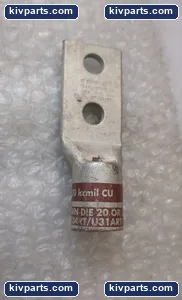 Burndy A34L-2TC12 Cu Compression Lug – actual item, photo 2 of 5
