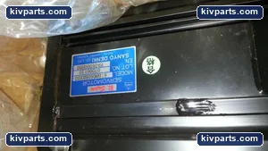 Sanyo Denki 61BM060BXE00 AC Servo Motor – actual item, photo 3 of 6