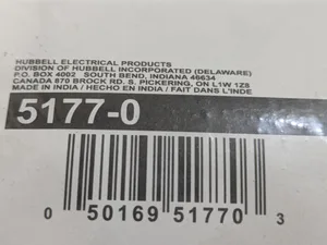 Bell Outdoor 5177-0 Hubbell Blank Weatherproof Cover