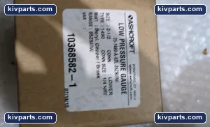 Ashcroft 1490 25- Low Pressure Gauge – actual item, photo 4 of 4