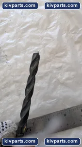 Precision Twist DrillJobber Length Drill Bit: 27/64" Dia, 118 deg, HSS – actual item, photo 4 of 5
