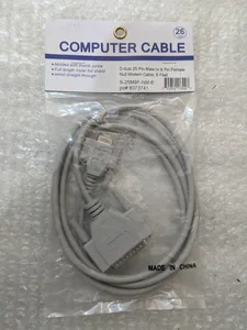 PAN Pacific S-25M9F-NM-6 DB9 Female Null Modem Cable