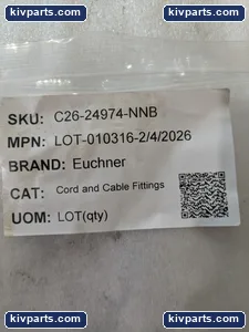 Euchner 010316 Fitting Gland Safety Switch – actual item, photo 2 of 7