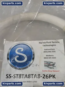 Swagelok SS-ST8TA8TA8-26PK PTFE Smooth Bore Hose – actual item, photo 2 of 3
