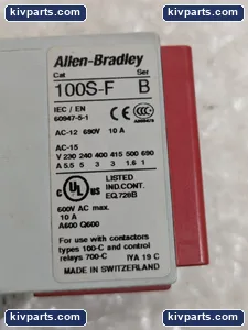 Allen-Bradley 100S-C16DJ14C Guardmaster Safety Contactor – actual item, photo 3 of 6