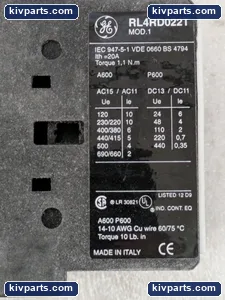 General Electric RL4RD022T Control Relay Contactor – actual item, photo 2 of 11