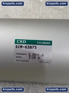 CKD SCM-63B75 Corporation Cylinder – actual item, photo 2 of 5