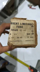 General Electric 9F60 Current Limiting Fuse