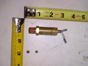 UV SH25 Brass Safety Relief Valve