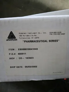 Anderson EB069010041043 Series Pressure Gauge