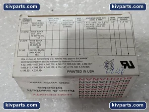 Buchanan MVBFD Fuse Switch Terminal Block – actual item, photo 3 of 5