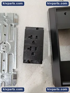 TE Connectivity 554186-1 Black Receptacle – actual item, photo 4 of 6