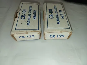 General Electric CR123H4.46A Element CR101 Manual Starter