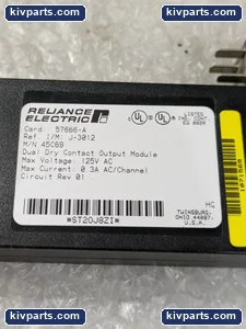 Reliance Electric 45C69 Dual Dry Contact Output Module – actual item, photo 2 of 5