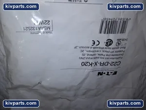 Eaton C22-DR-X-K20 RMQ Compact Pushbutton – actual item, photo 2 of 4