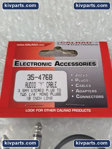 Calrad 35-476B Audio Cable – actual item, photo 4 of 5
