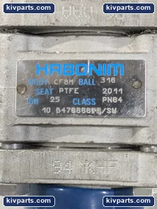 Habonim 3-PIECE Stainless Ball Valve – actual item, photo 2 of 6