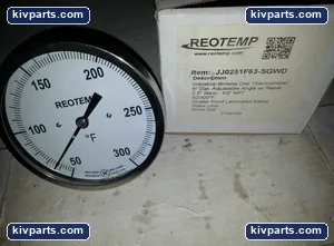 Reotemp JJ0251F63-SGWD Gauge – actual item, photo 2 of 2